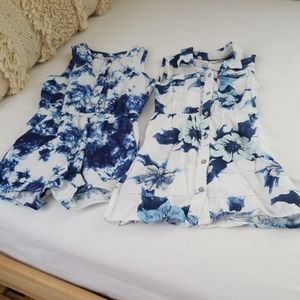 Toddler Girls Levi's brand Romper and Dress